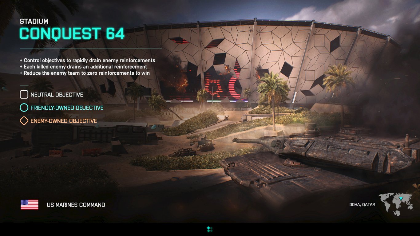 Battlefield 2042 - Stadium Loading Screen