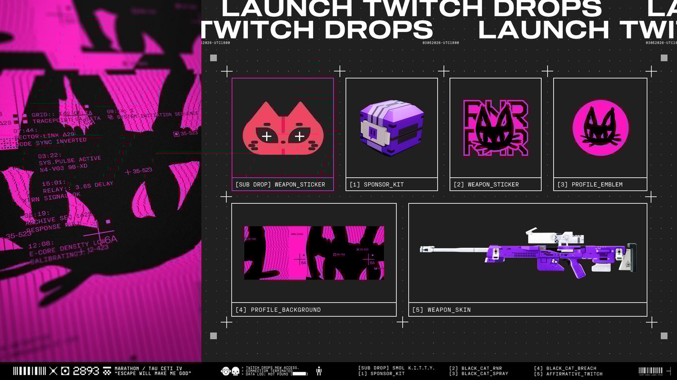 Marathon - Twitch Drops