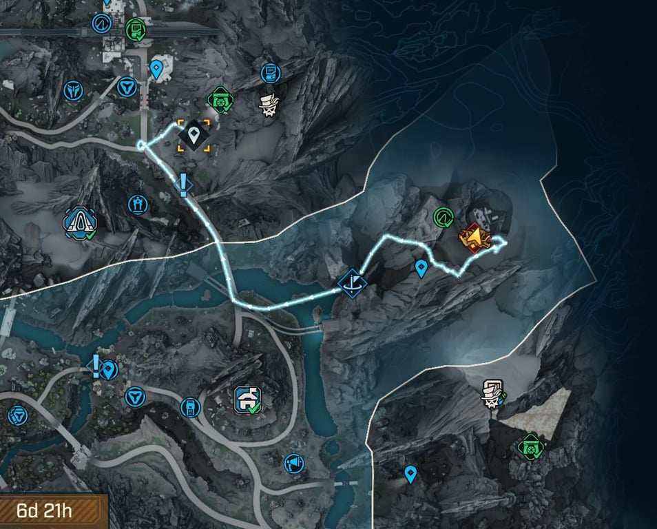 Borderlands 4: Schwarzmarkt-Standort (4. - 11. Dez) - Cuspid Climb