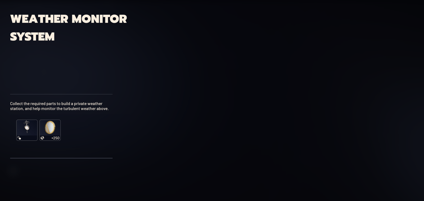 Weather Monitor System – Das neue Shrouded Sky Project