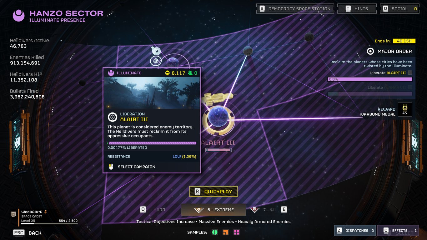 Helldivers 2: Grossbefehl schickt Spieler in von Illuminaten entstellte Städte