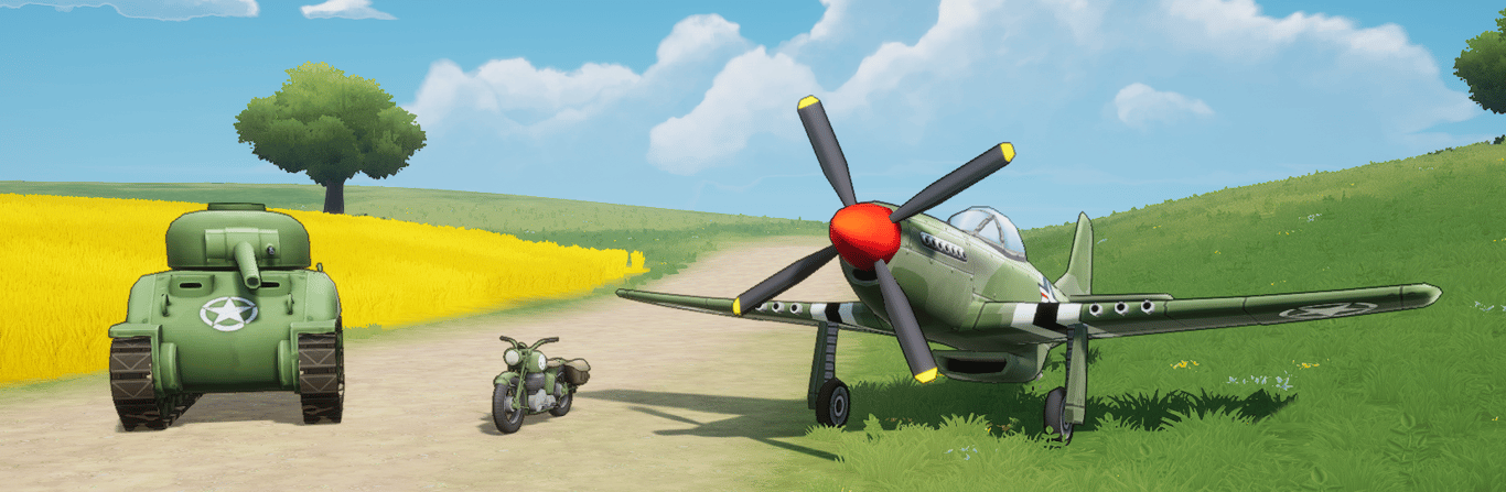 Heroes of. Valor - Fahrzeuge