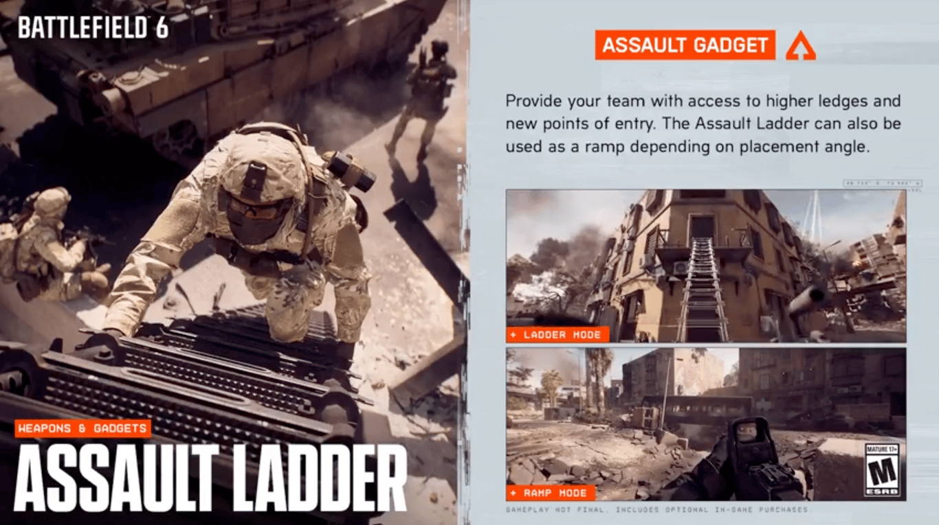 Battlefield 6: Assault Ladder enthüllt – Mehr als nur eine Leiter?