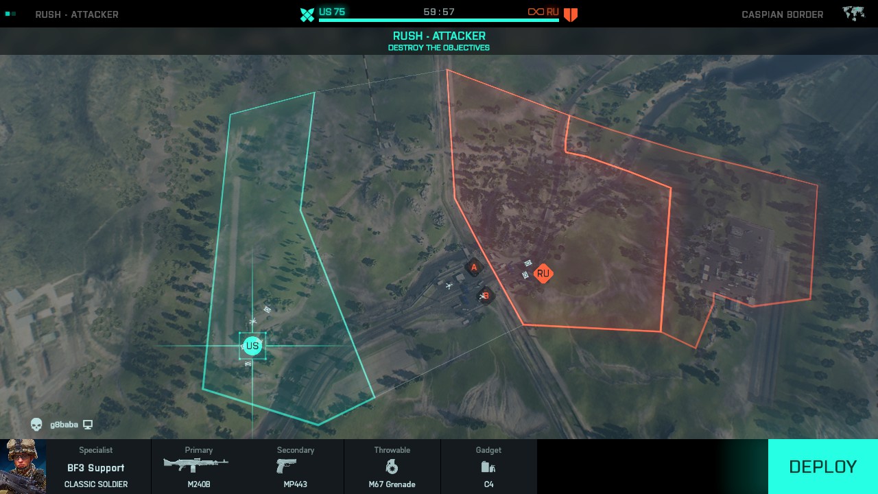 Battlefield 2042 Caspian Border Map Layout Rush