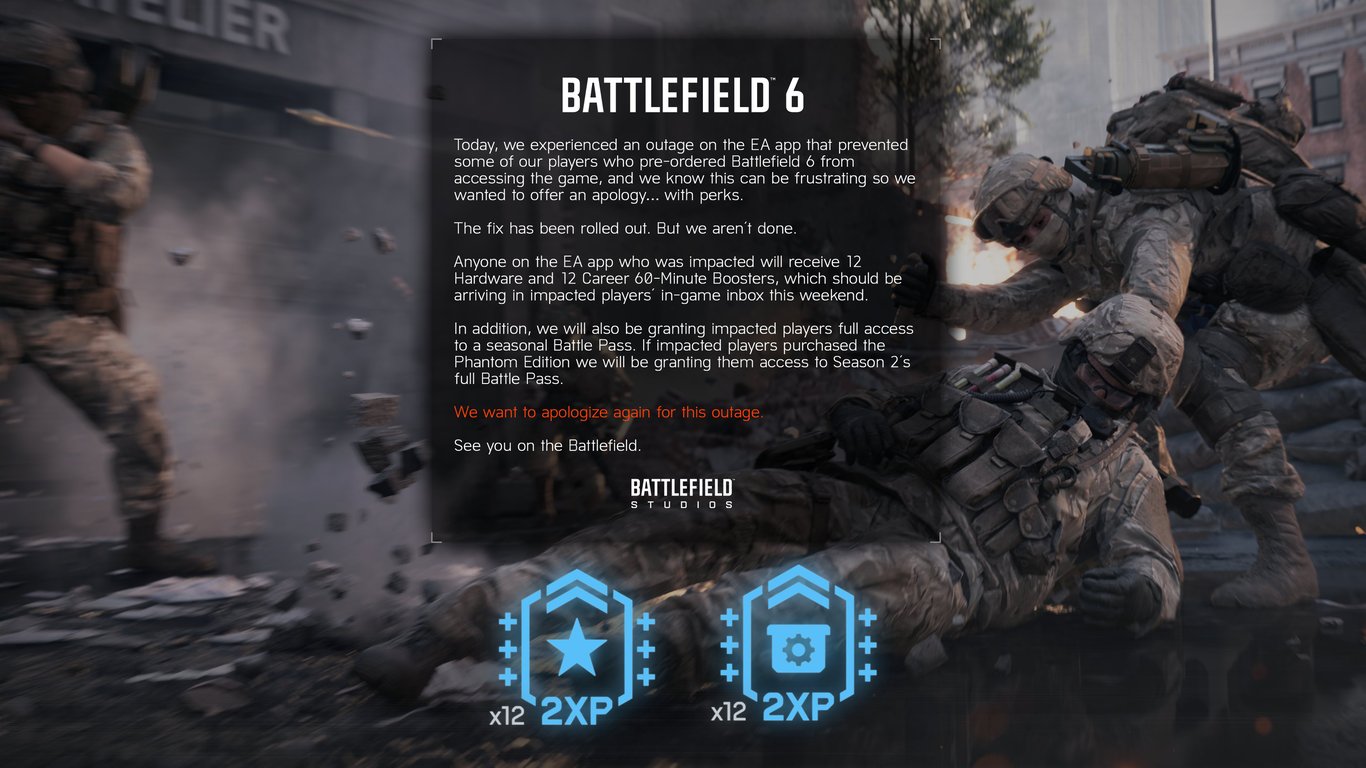 Battlefield 6: Grosses Entschädigungspaket nach EA-App-Fehler, der mittlerweile behoben ist – Das steckt drin