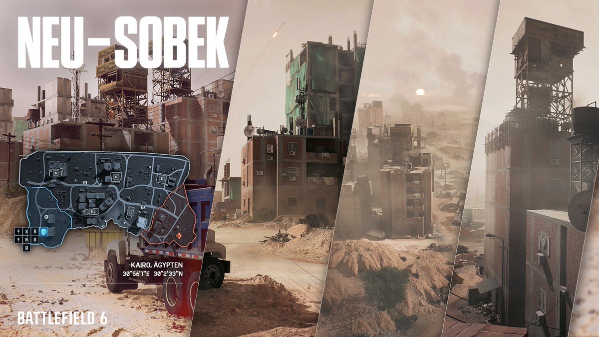 Battlefield 6 - Map New Sobek City (Kairo Außenbezirk)