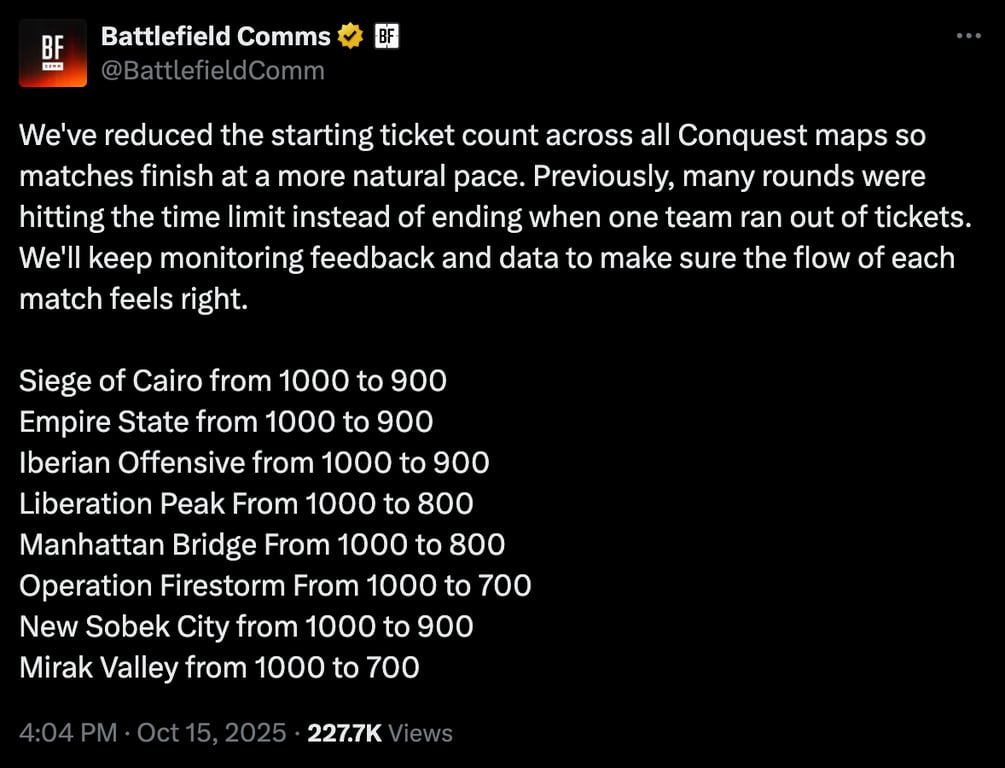 DICE justiert das Tempo: Das sind die neuen Ticket-Zahlen