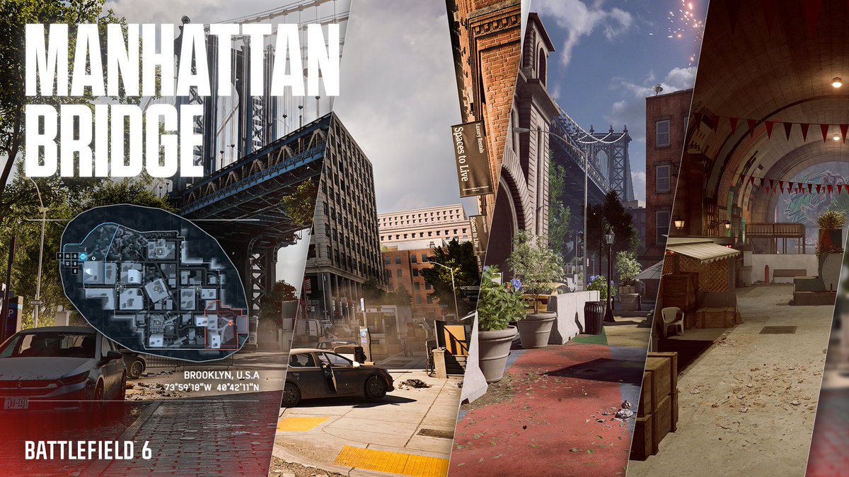 Battlefield 6 - Map Manhattan Bridge (New York, USA)