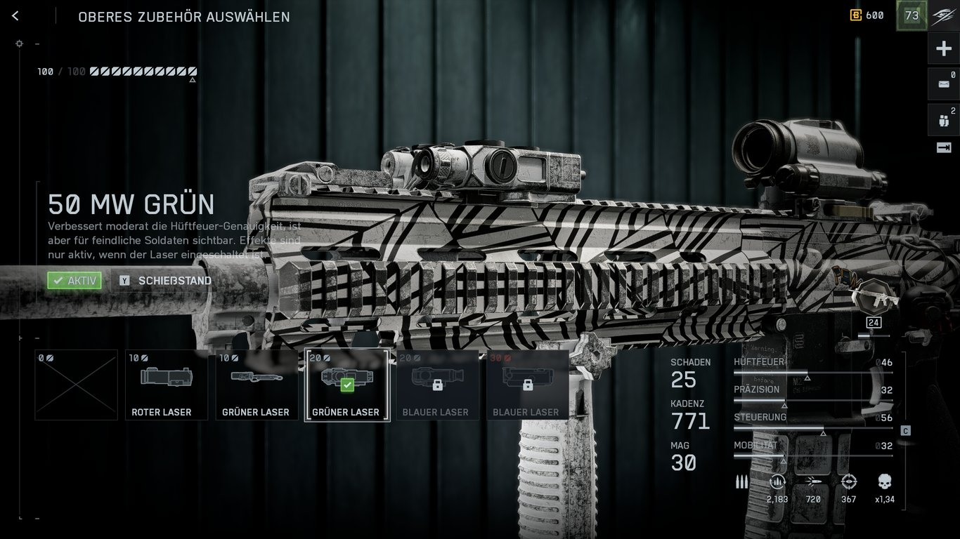 Battlefield 6 - Grüne Laser (50 MW)