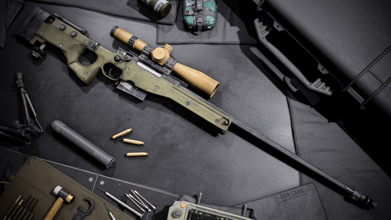 L115: Bolt-Action mit Systemdruck auf die PSR