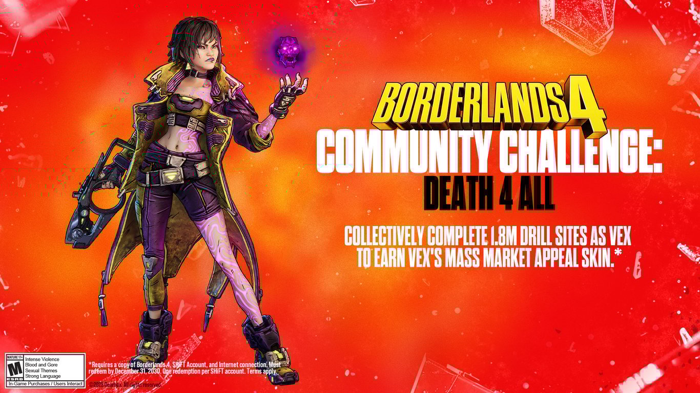 Borderlands 4: Vex Community-Challenge gemeistert, Skin als Belohnung