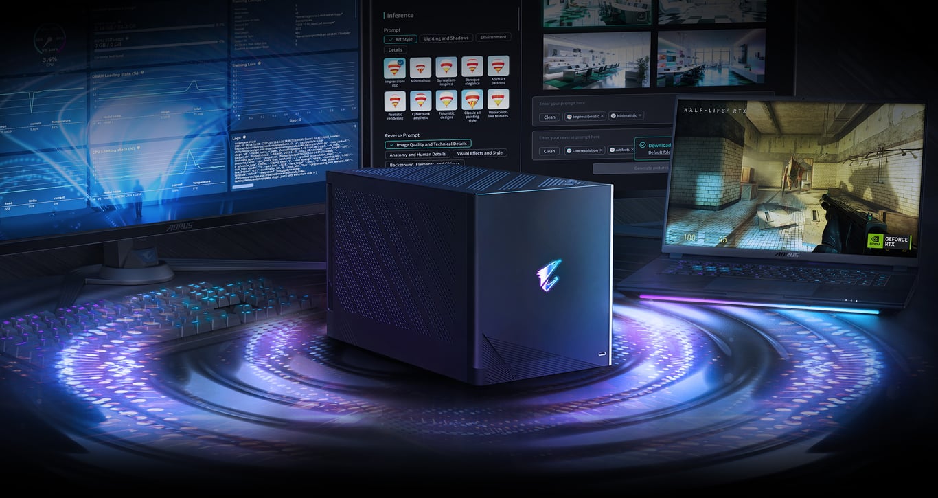 AORUS GeForce RTX 5090 AI BOX