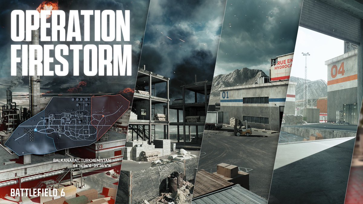 Battlefield 6 - Map Operation Firestorm (Remastered / Iran)