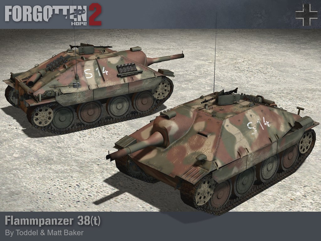 Forgotten Hope 2 - Flammpanzer 38(t)
