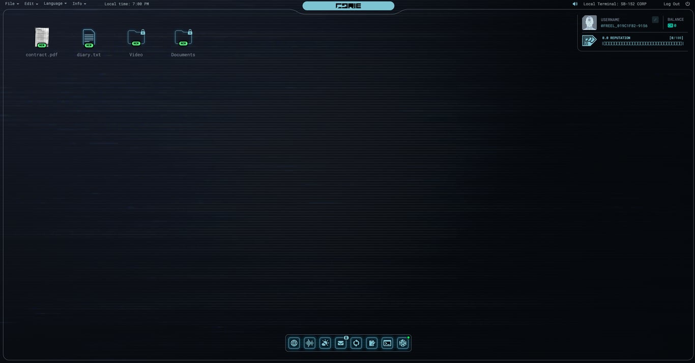Das CORIE-Terminal: Deine Eintrittskarte in das ARG