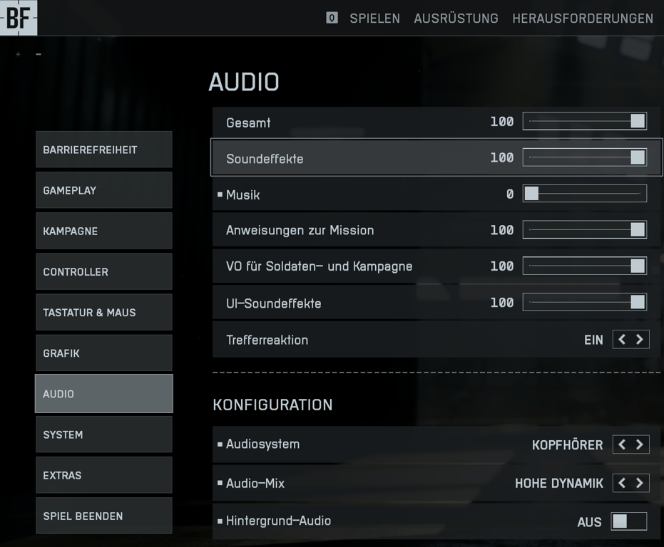 Audio- und System-Einstellungen: Dein akustischer Vorteil