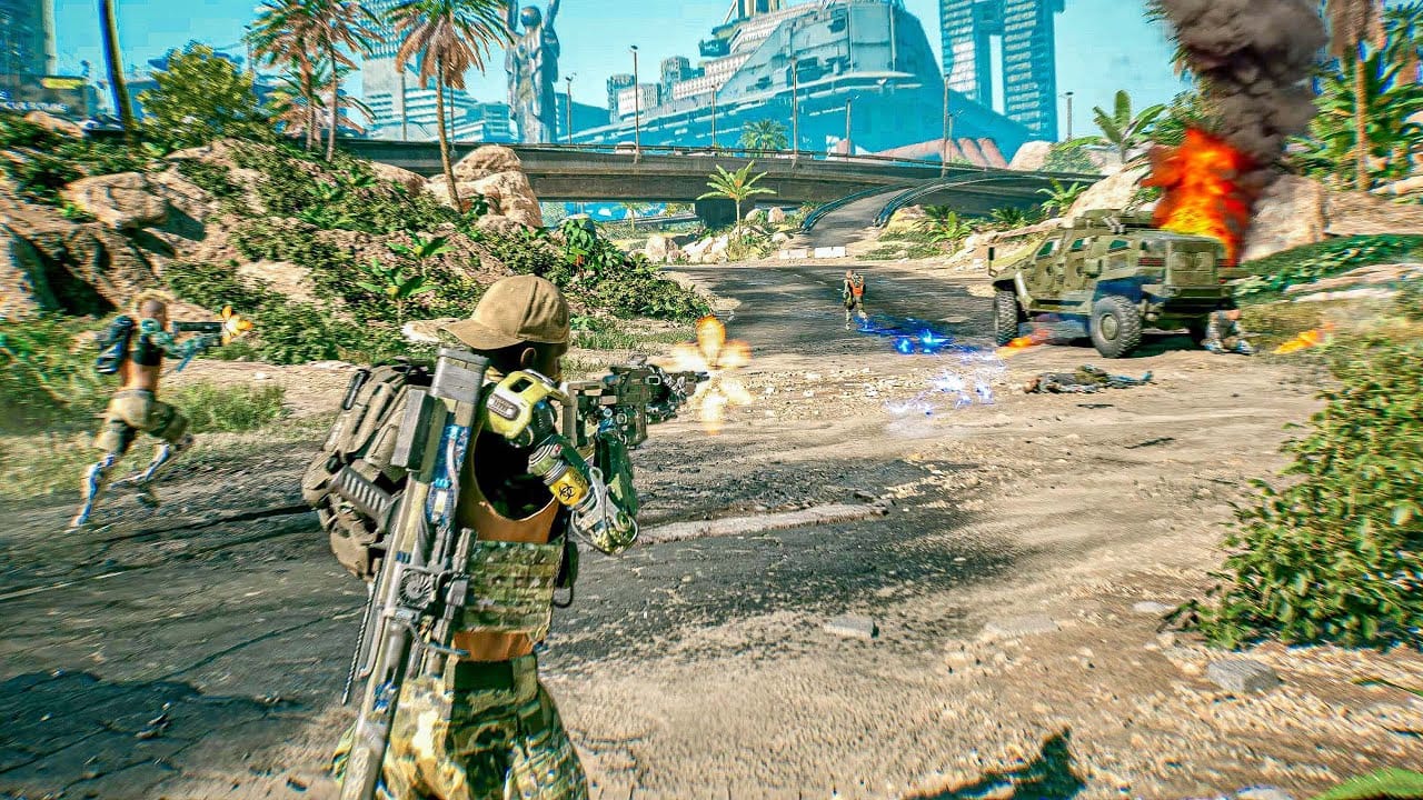 Off The Grid auf Steam: Der Cyberpunk-Shooter fordert den Battle-Royale-Thron