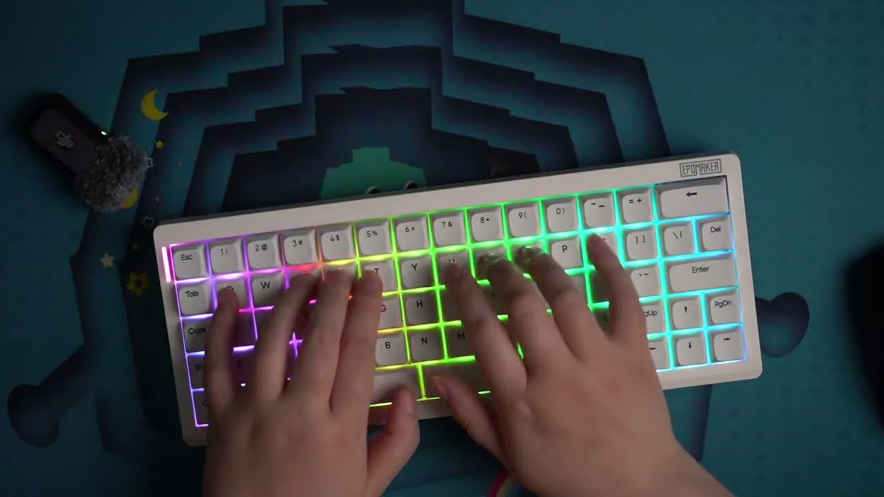 Epomaker Hack70: Ortholineares Mechanical Keyboard mit 70 Tasten angekündigt 