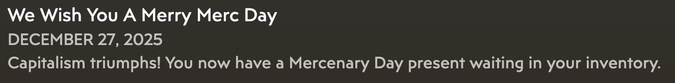 Der neue Söldner-Tag Code (Gültig bis 2030)