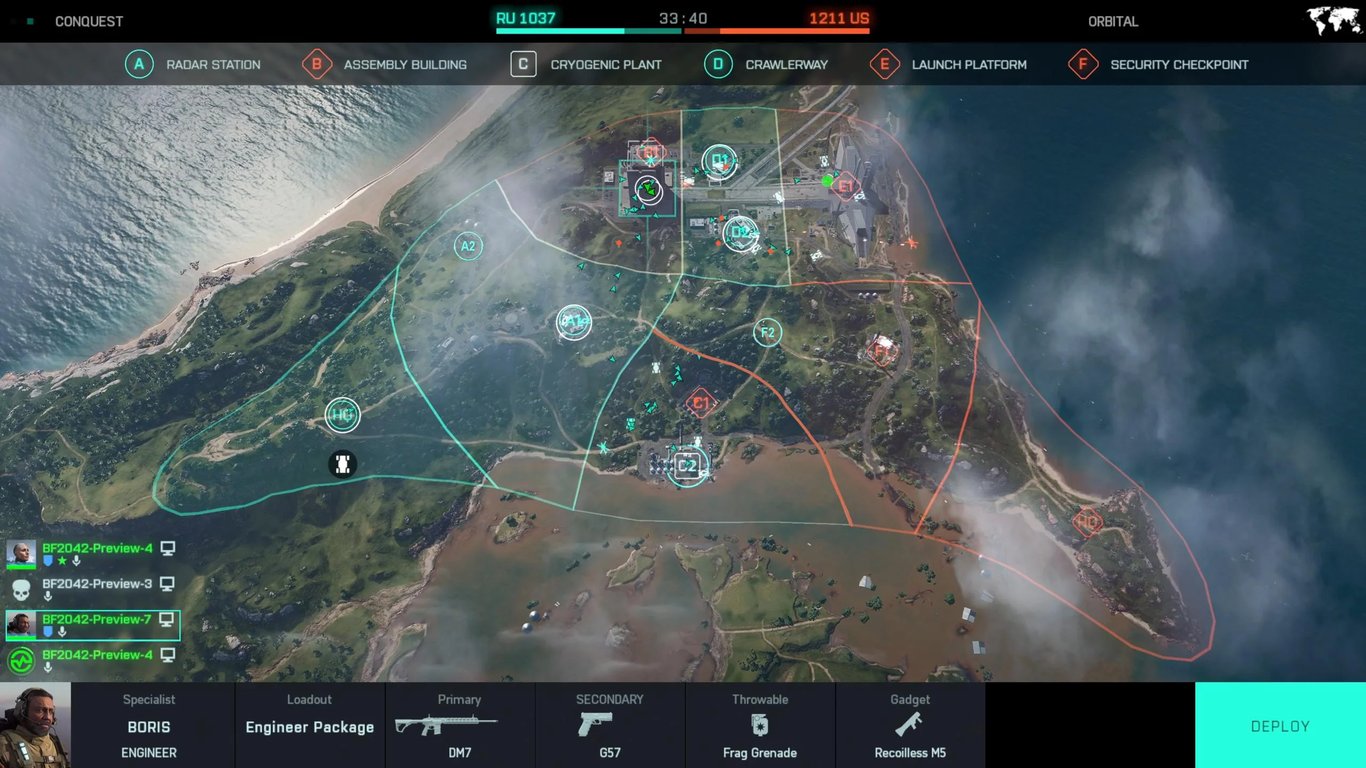Battlefield 2042 - Orbital Map