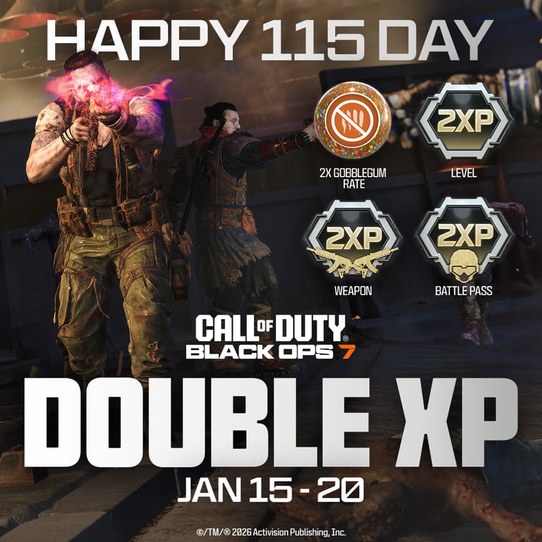 Black Ops 7: 115 Day Event jetzt live – Alles zu 2XP, Hawker HX Sniper & Wraith Wing 