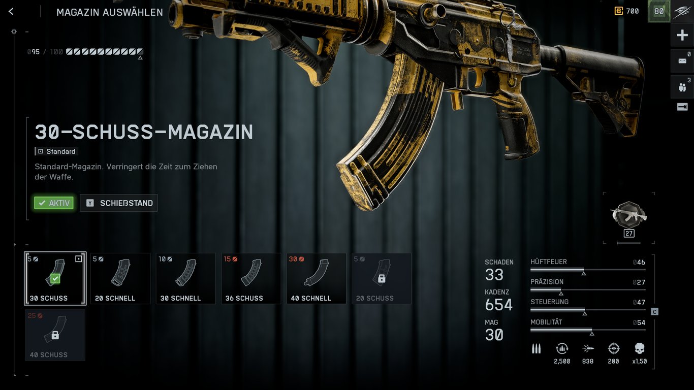 NVO-228E - Magazin: 30-Schuss-Magazin