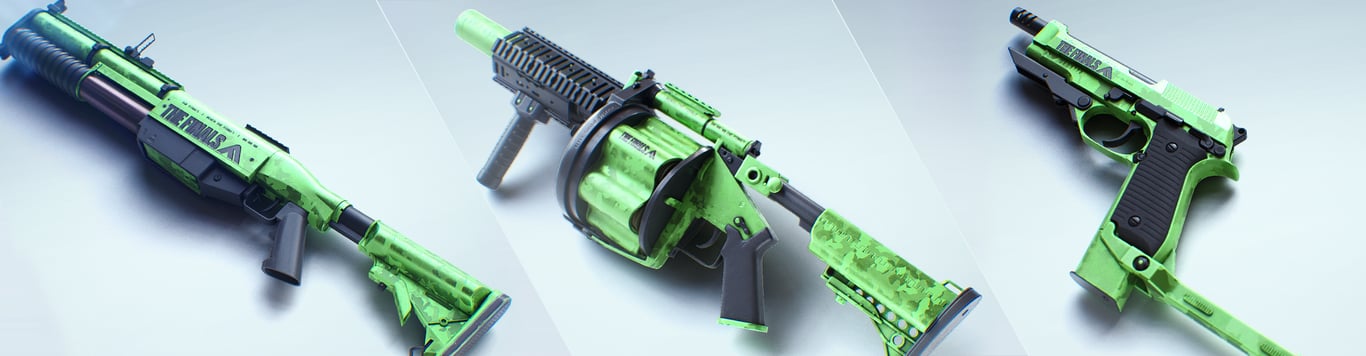  "Greenroom Glitch" Skins