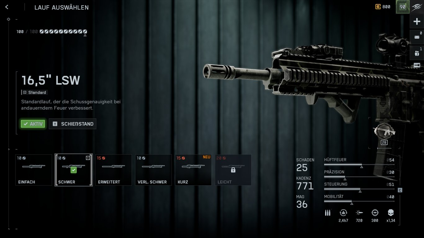 DRS-IAR - Lauf: 16,5" LSW