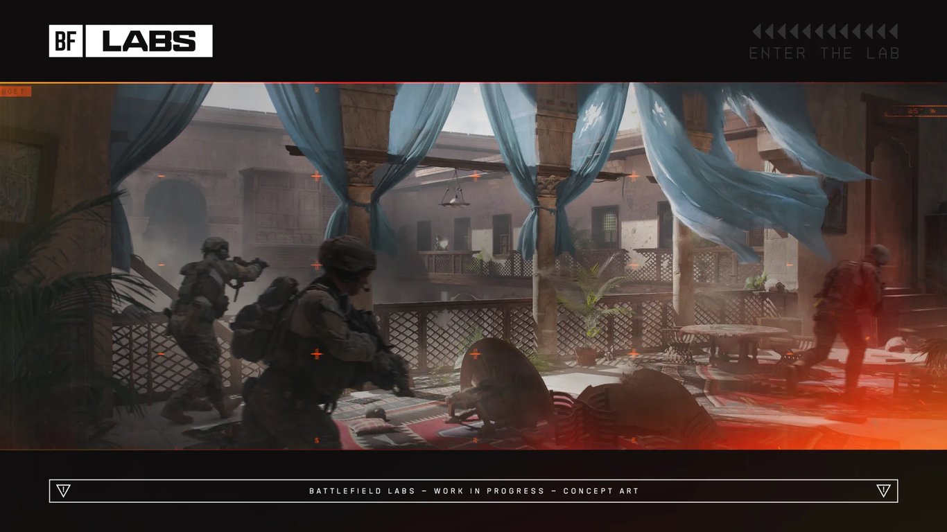 Battlefield Labs Concept Art