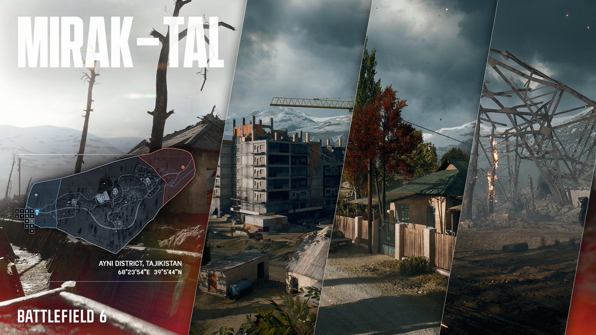 Battlefield 6 - Map Mirak Valley (Tadschikistan)