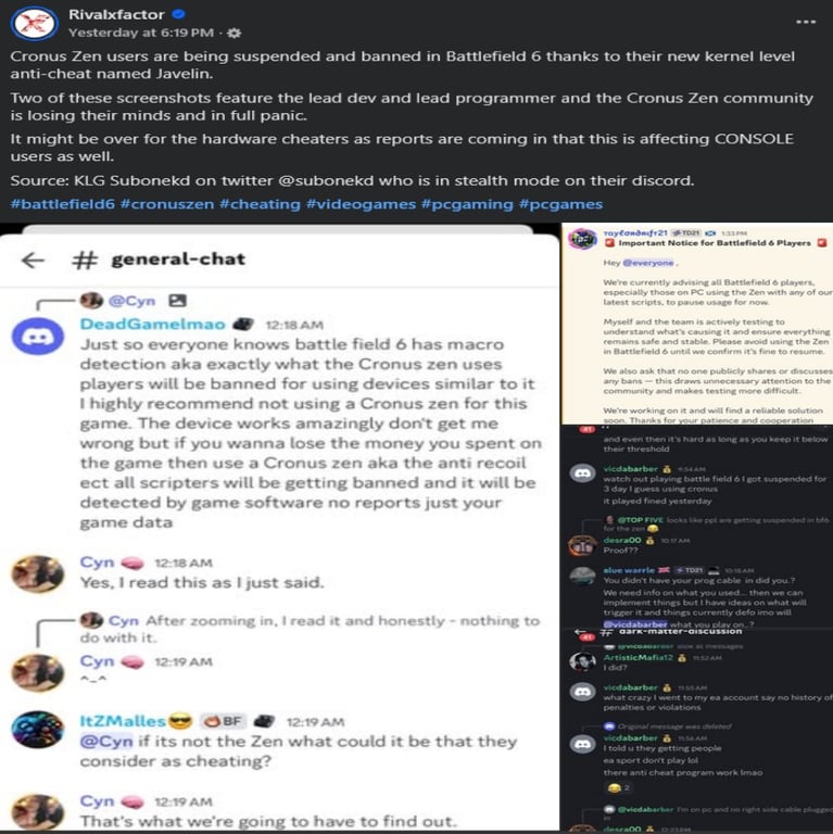Wenn im Cheater-Discord die Lichter ausgehen