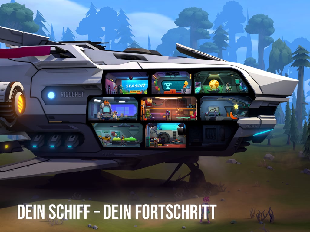 Helden, Modi und die Heimatbasis “Ricochet”