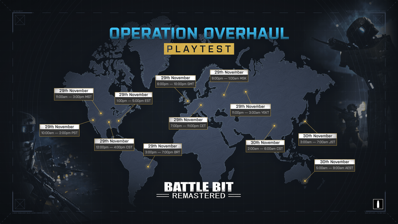BattleBit Remastered: Operation Overhaul – Startzeit, Inhalte und Beta-Zugang für den Playtest