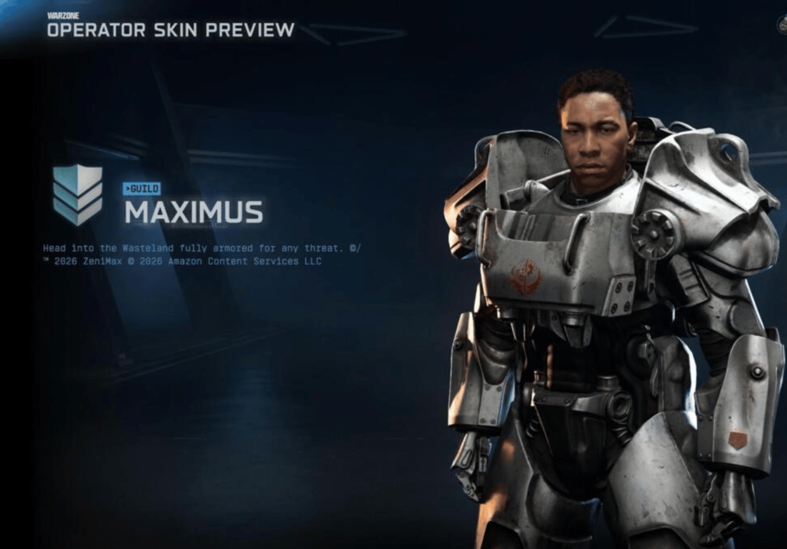 CoD Black Ops 7 - Maximus Skin