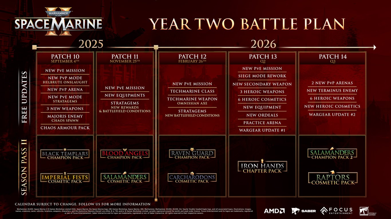 Bild: Space Marine 2 - Battle Plan 2026