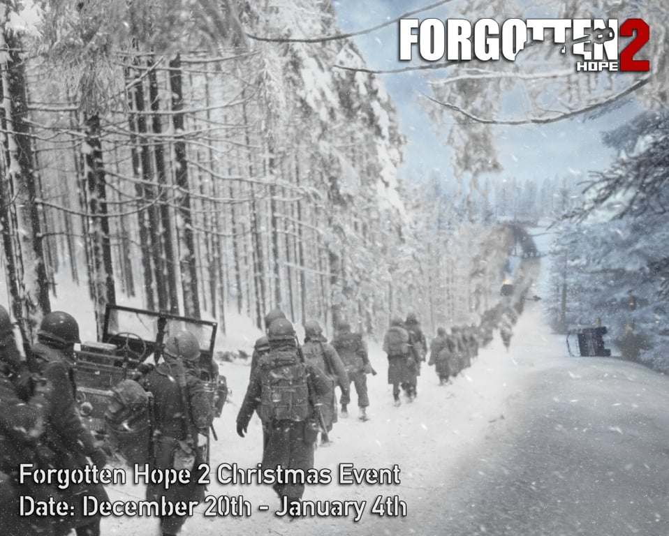Forgotten Hope 2 Update 2.67: Jagdtiger, Aerosani und das Christmas Event 2025