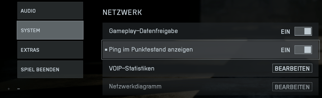 System-Einstellungen