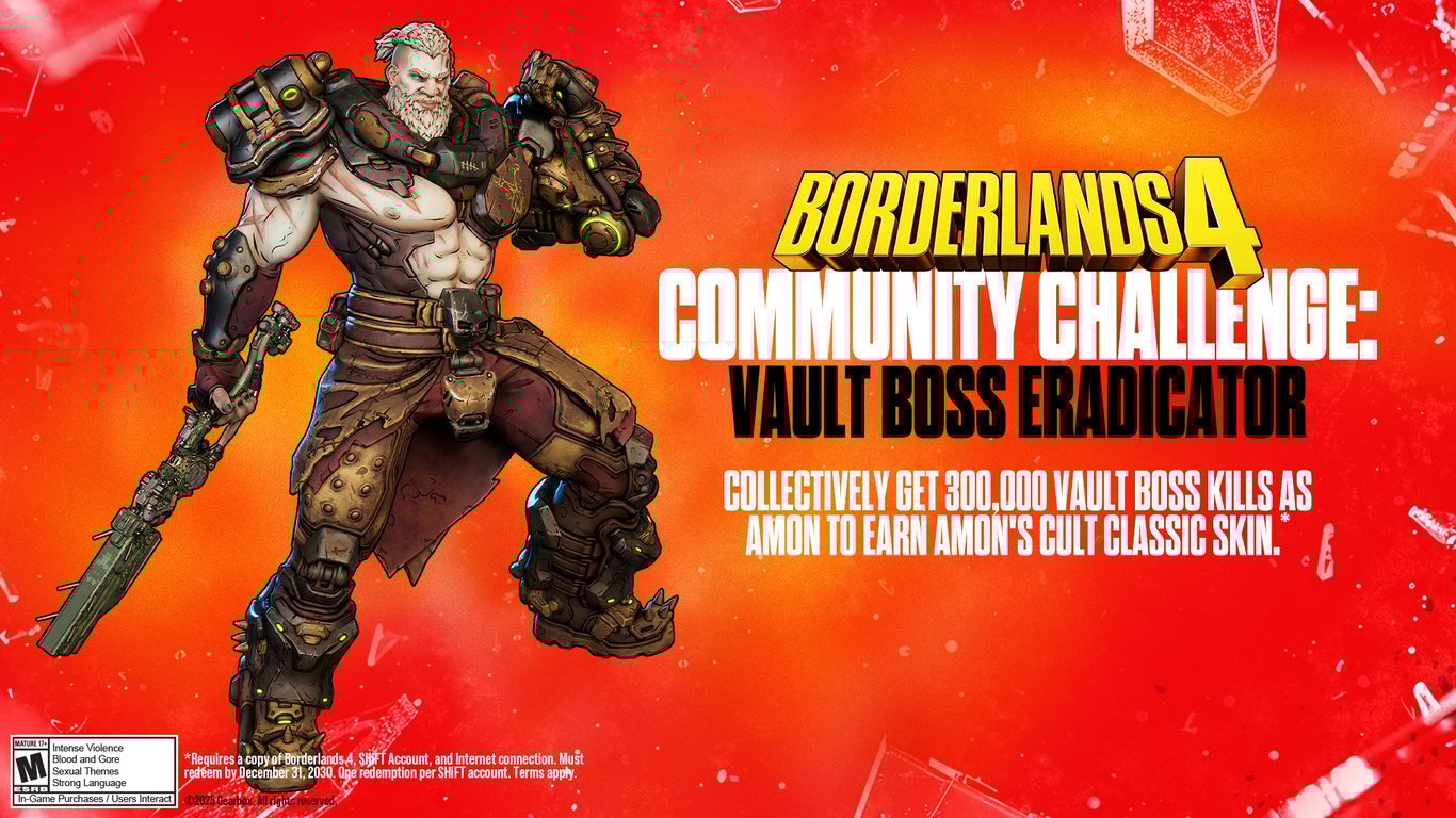 Borderlands 4: Community-Challenge erfolgreich, Amon-Skin als Belohnung