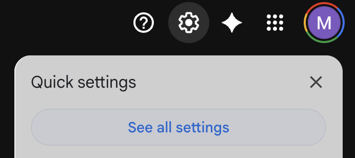 Öffne Gmail im Desktop-Browser.