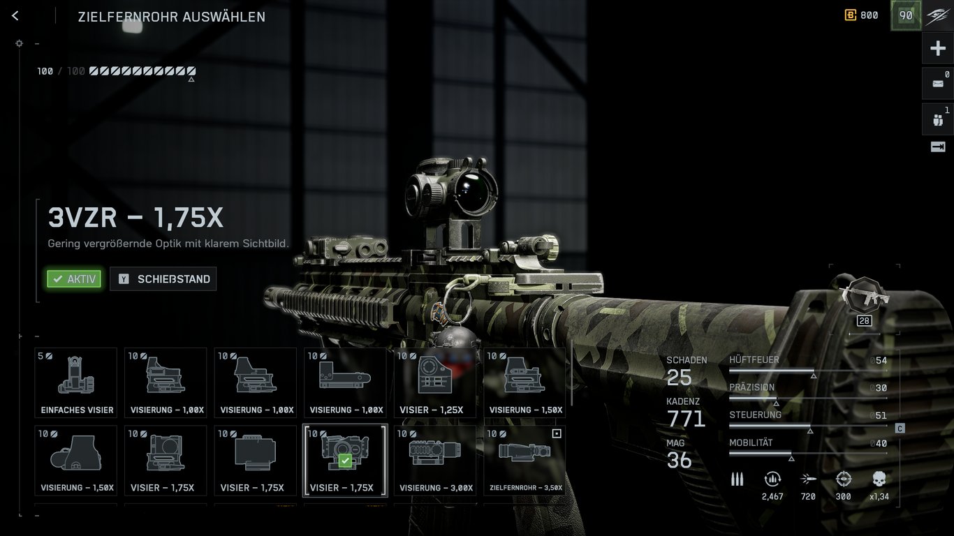 DRS-IAR - Visier: 3VZR – 1,75x