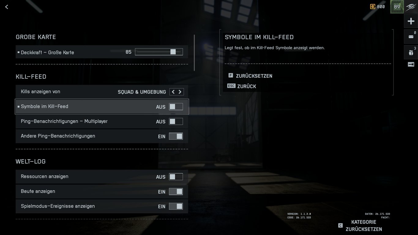Battlefield 6 Pro-Tipp: Waffennamen statt Symbole im Kill-Feed anzeigen