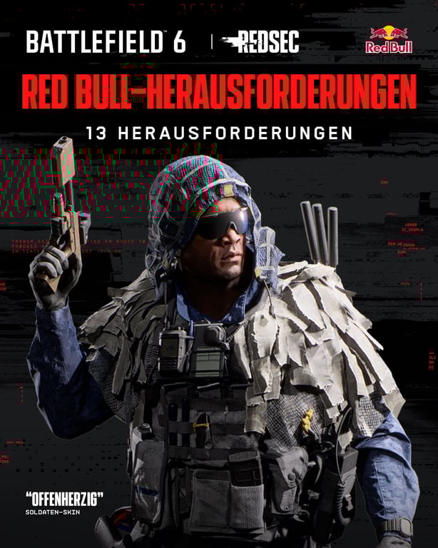 Battlefield 6: Red Bull Event gestartet mit 13 Aufgaben für den 