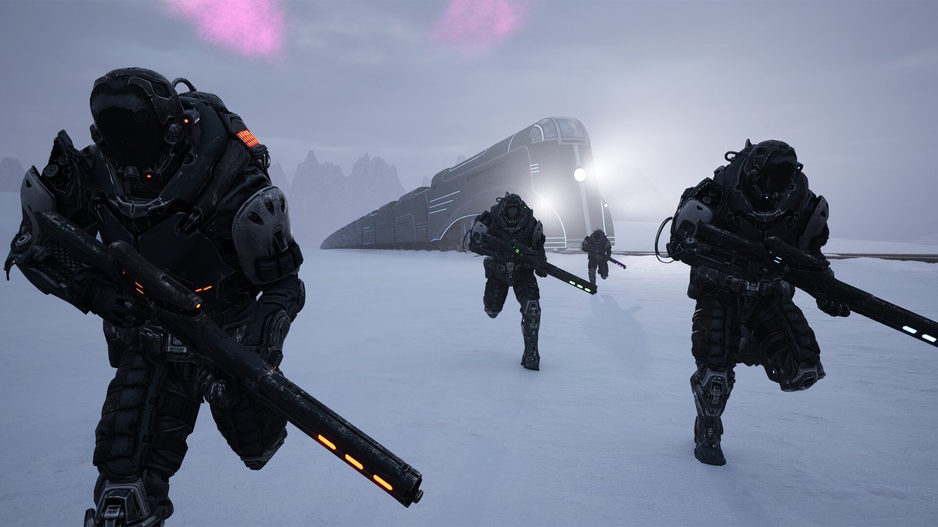 EverRail: Überlebe in einer gefrorenen Welt – Move or Freeze! Ein neues Open-World-Survival-Craft-Abenteuer mit Zug, Gleiter und tödlicher Kälte - Image 0