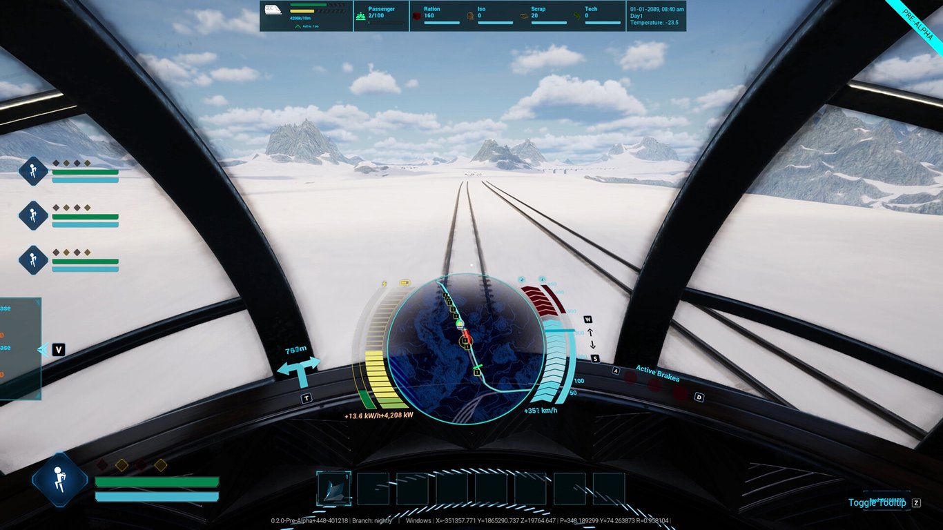 EverRail: Überlebe in einer gefrorenen Welt – Move or Freeze! Ein neues Open-World-Survival-Craft-Abenteuer mit Zug, Gleiter und tödlicher Kälte - Image 2