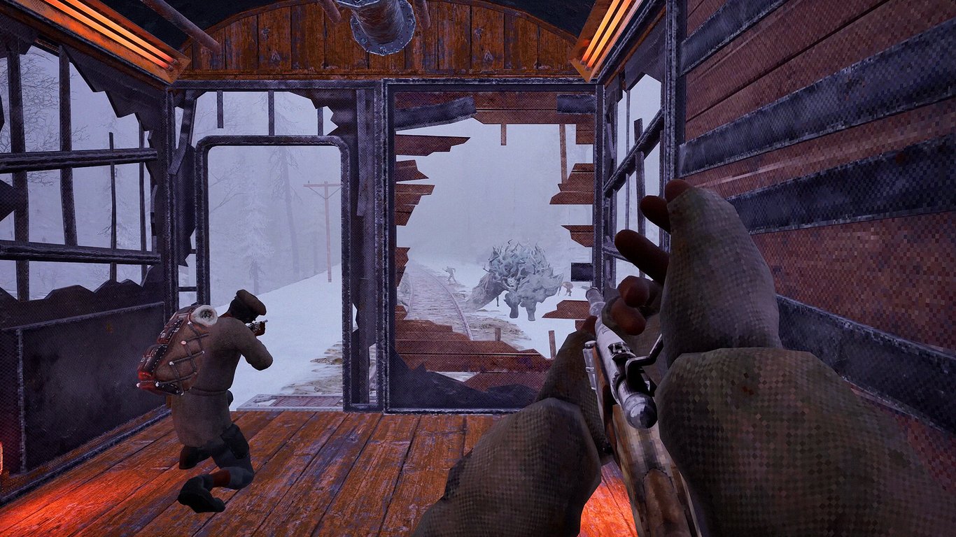 Frostrail im Steam-Playtest: Koop-Survival-Shooter auf der Schiene durch die Eiswüste – jetzt kostenlos testen - Image 9