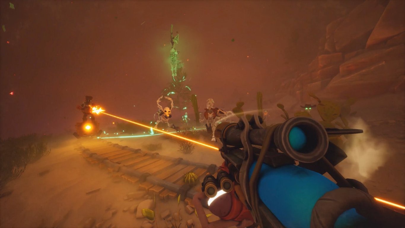 Far Far West: Warum der Sci-Fi-Cowboy-Shooter der seltenste Multiplayer-Typ ist - Image 5