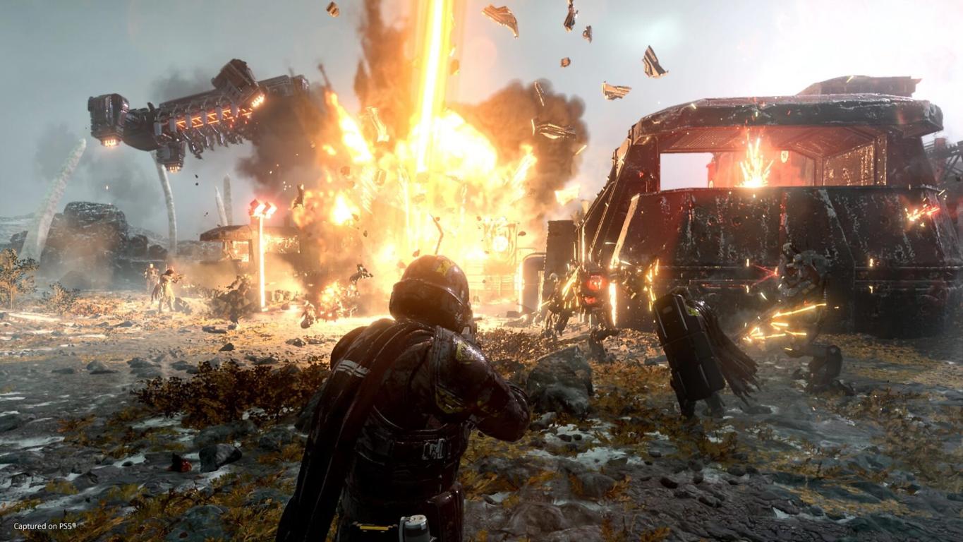 Helldivers 2 Patch 1.004.101: Arrowhead fixt endlich Framerate-Stottern, PC-Texturen und nervige Crash-Quellen.