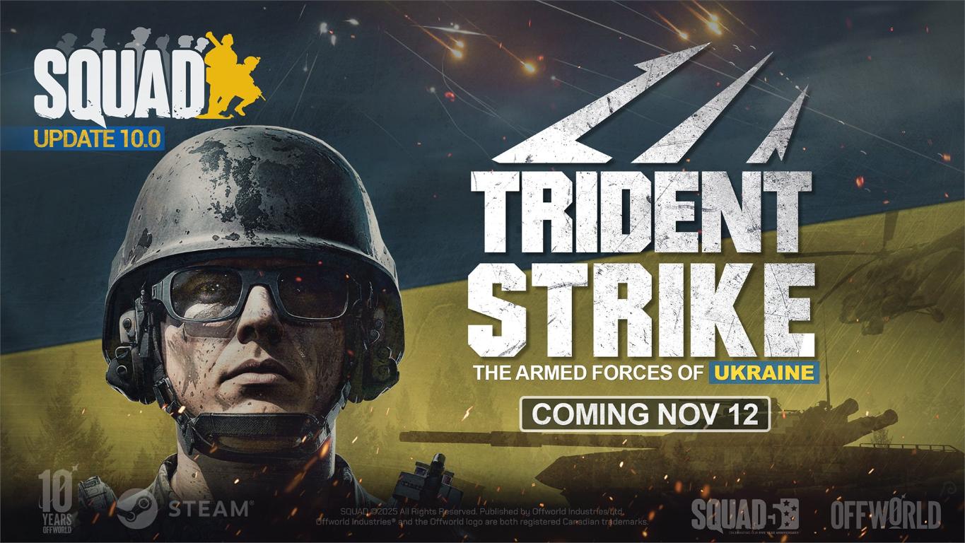 Squad: Update 10.0 "Trident Strike" – Neue Fraktion, ferngesteuerte ATGMs und der längst überfällige Drohnen-Nerf