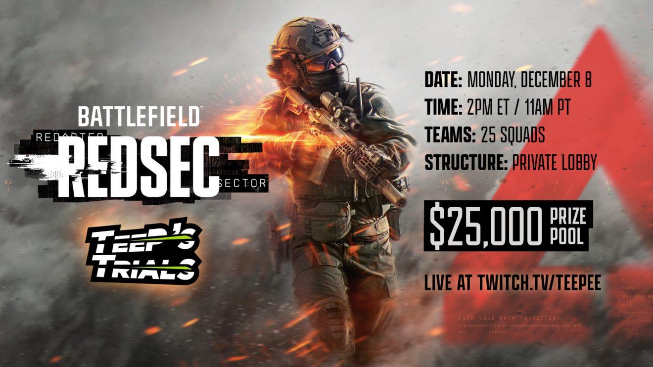 Battlefield REDSEC: Generalprobe für die Million – TeeP hostet erstes 25.000$ Turnier ("Teep's Trials")
