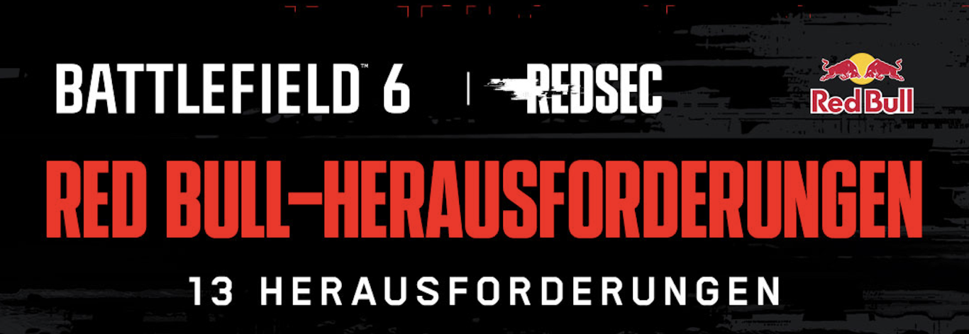 Battlefield 6: Red Bull Event gestartet mit 13 Aufgaben für den "Offenherzig"-Skin